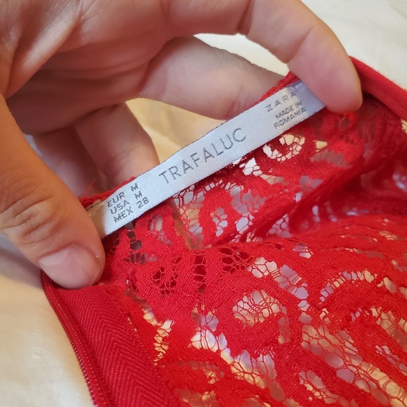 EUC Trafaluc Red Dress - Picture 5 of 5